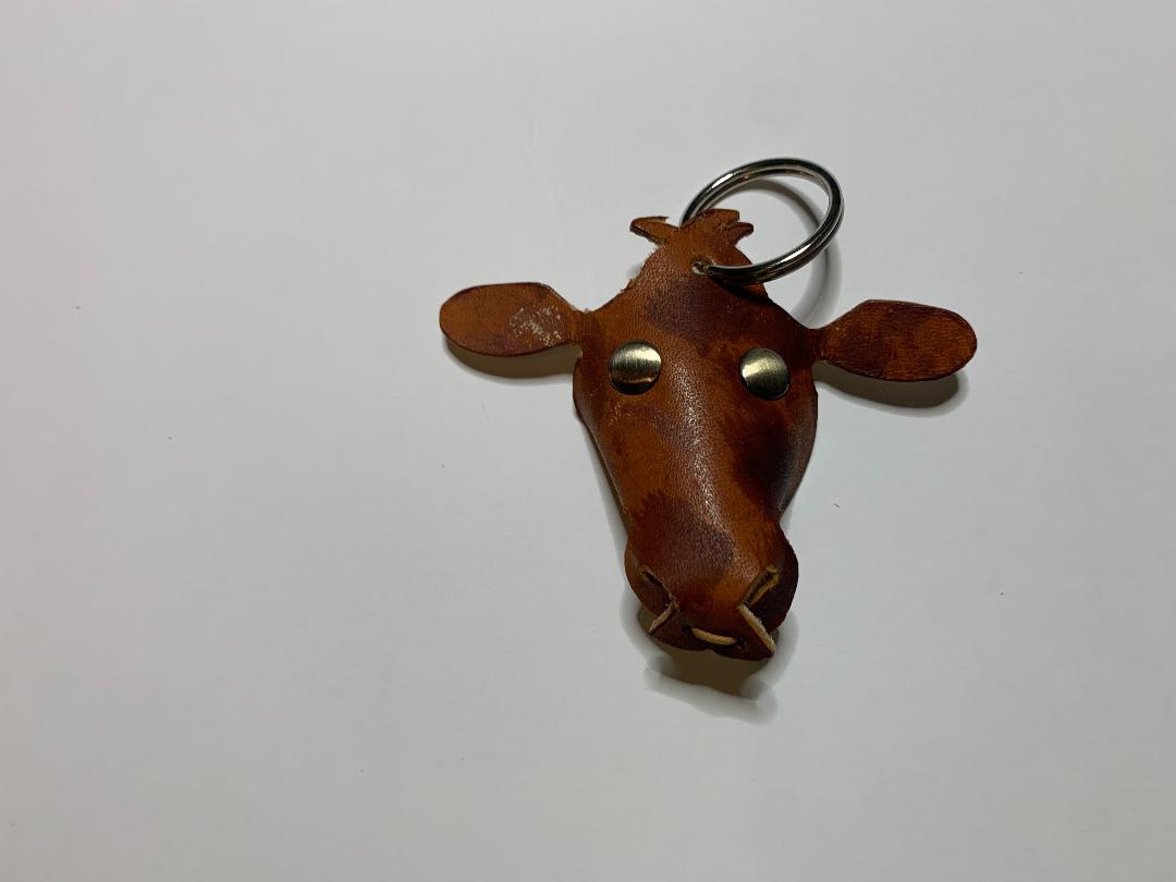 Small Cow Keychain